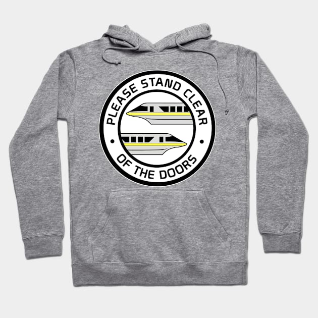 MonorailStandClearYellow Hoodie by WdwRetro